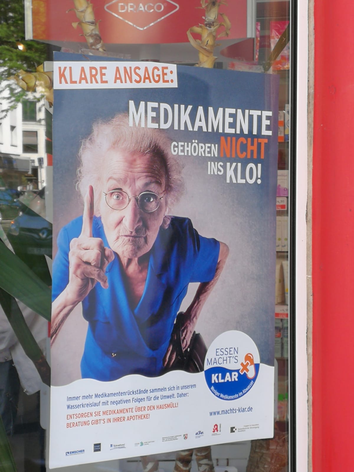 Bitte nicht ins Klo.......