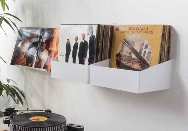 Die Sache mit den Schallplatten - Regale von TEEbooks